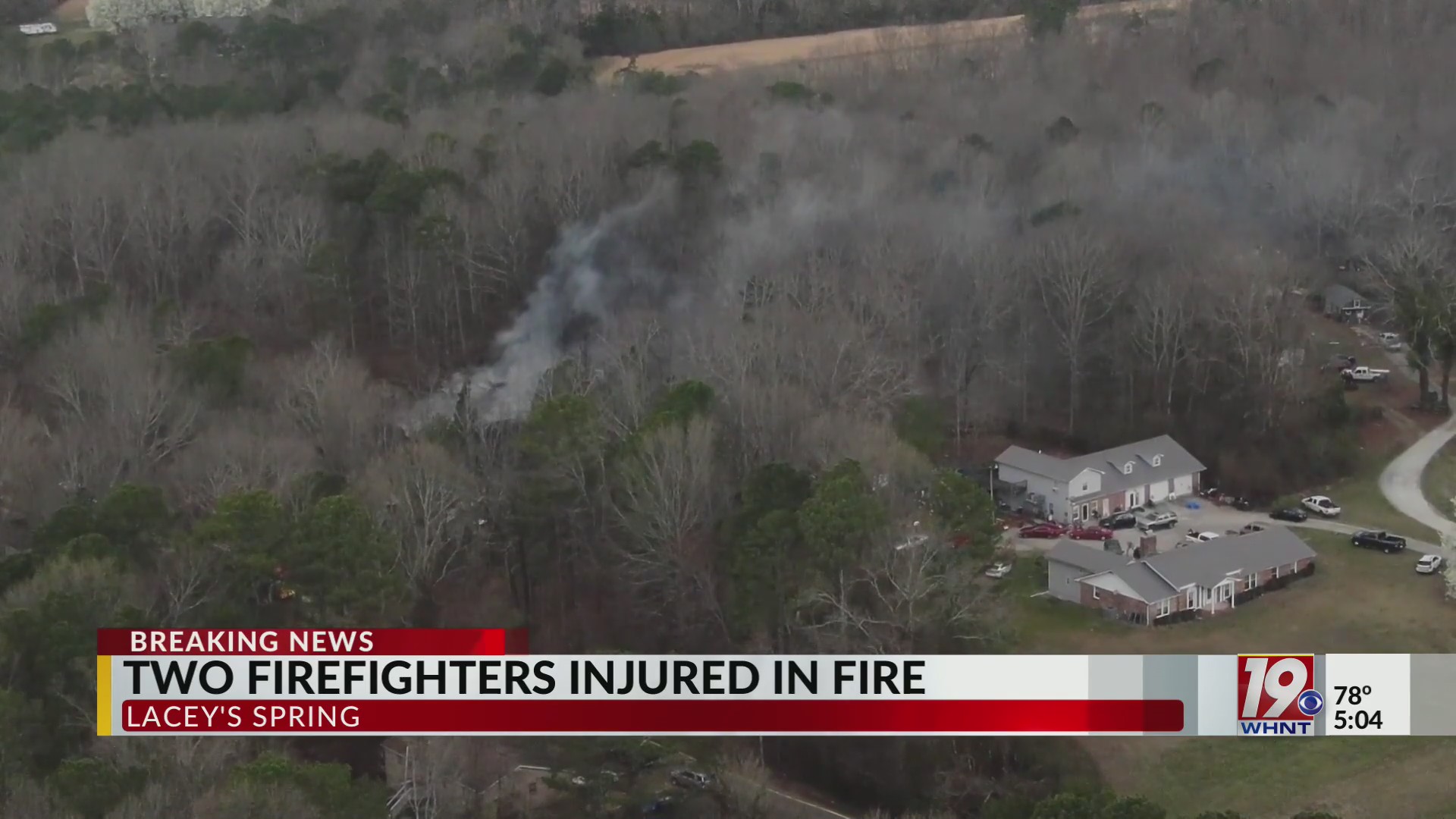Two Firefighters Injured in Fire | March 6, 2026 | News 19 at 5:00 ...