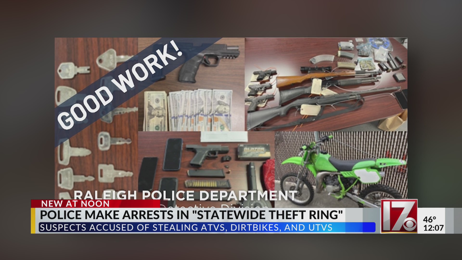 Police in North Carolina make arrests in statewide theft ring – CBS17.com