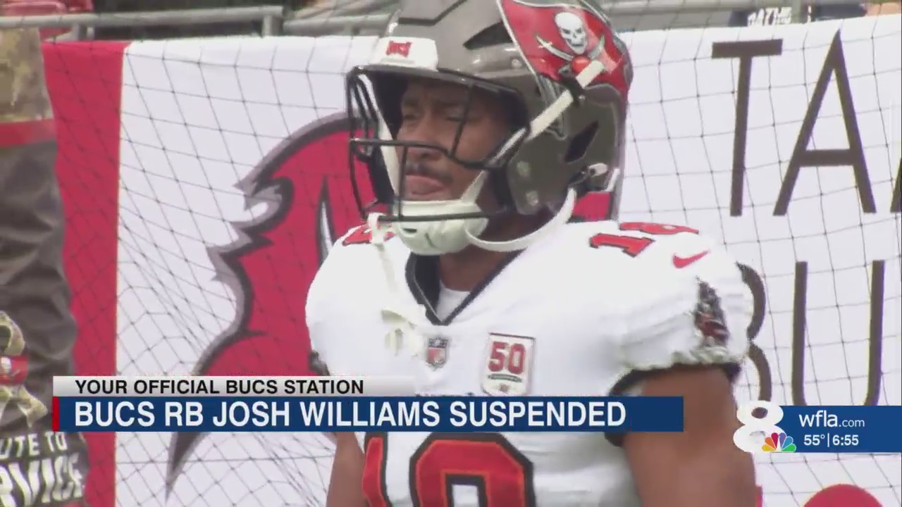 Bucs RB Josh Williams suspended – WFLA