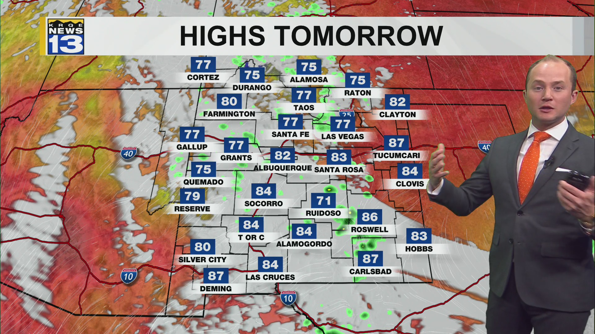 Warm start to the week across New Mexico – KRQE NEWS 13 – Breaking News ...