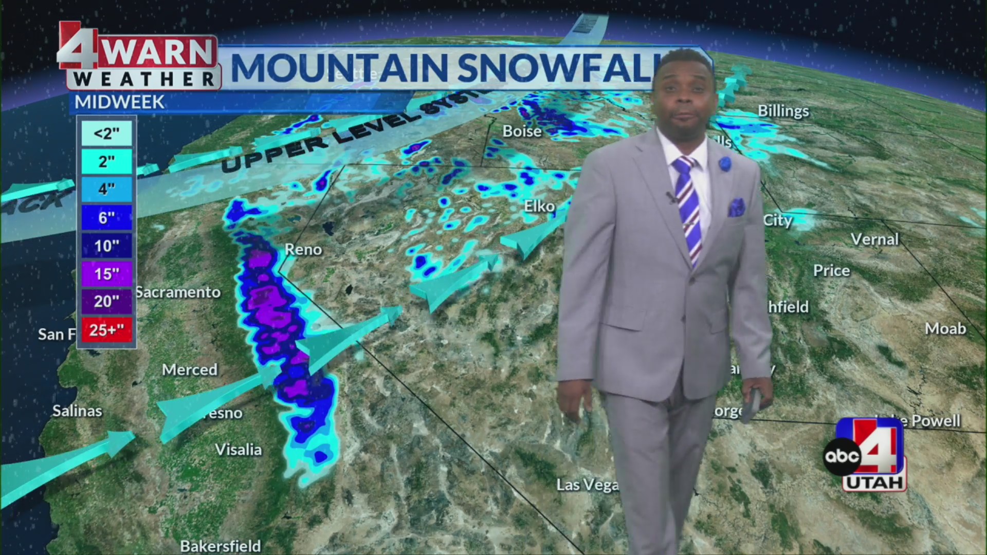 Wetter and cooler weather returns to northern Utah Wednesday – ABC4 Utah