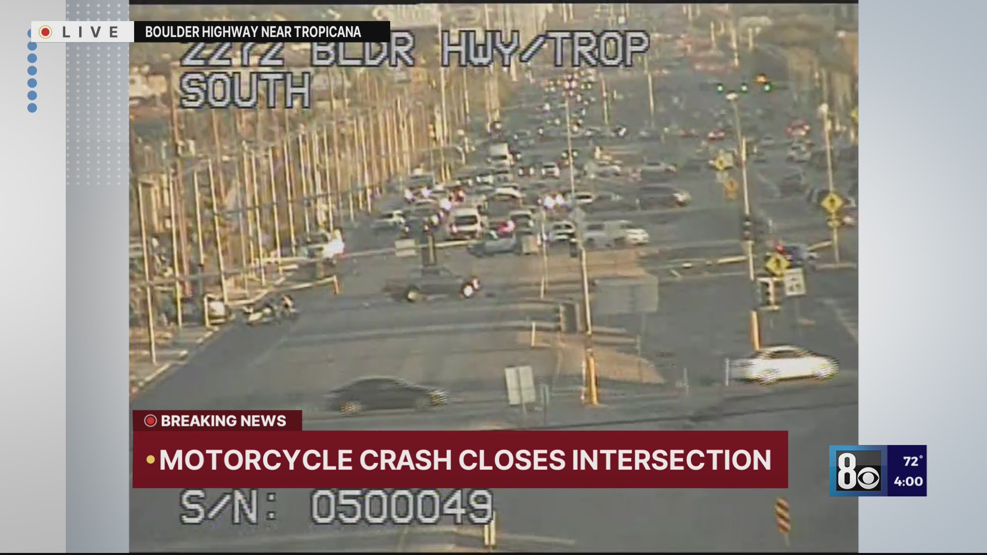 Motorcyclist hospitalized in east Las Vegas crash – KLAS