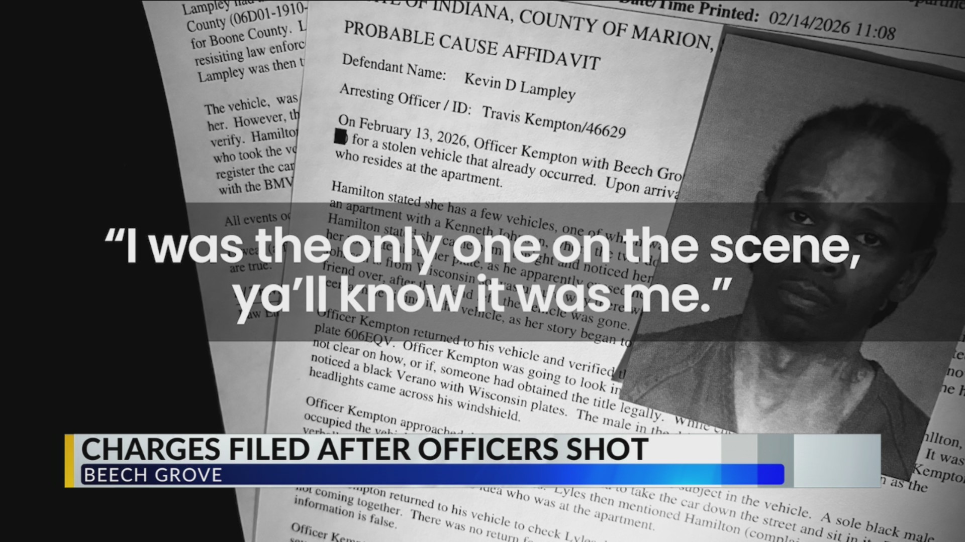Murder, attempted murder charges filed against suspect in Beech Grove ...