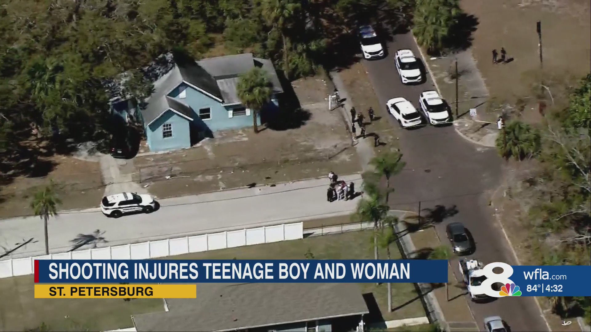 Teen boy, woman hospitalized in St. Pete shooting – WFLA