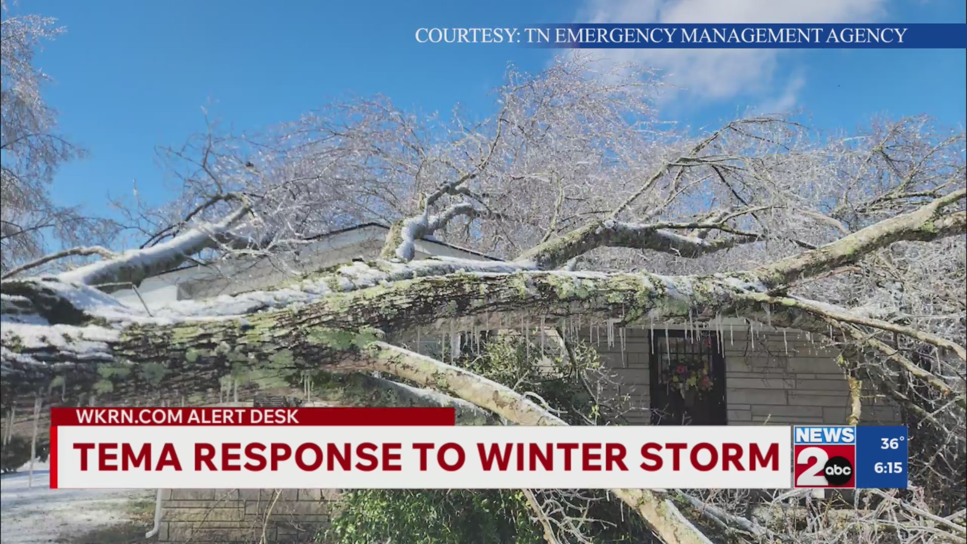TEMA response to winter storm – WKRN News 2