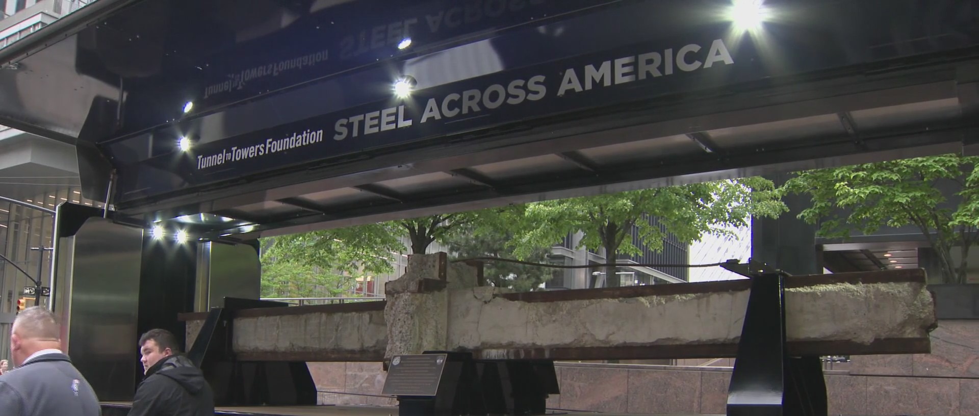 Historic steel beam from 9/11 to travel 10,000 miles across America – PIX11