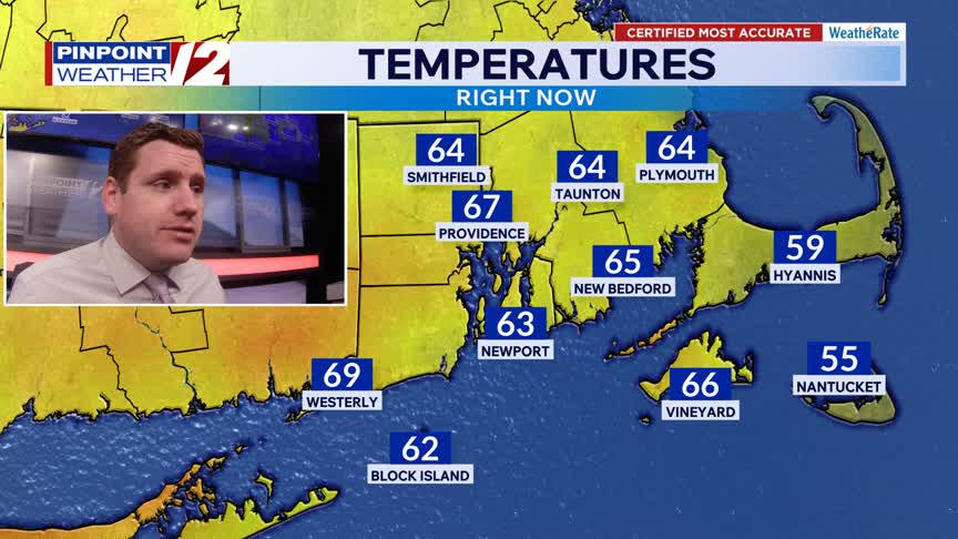 WPRI 12 Weather Now 4/23/26: Dry This Evening; Pleasant Friday – WPRI.com