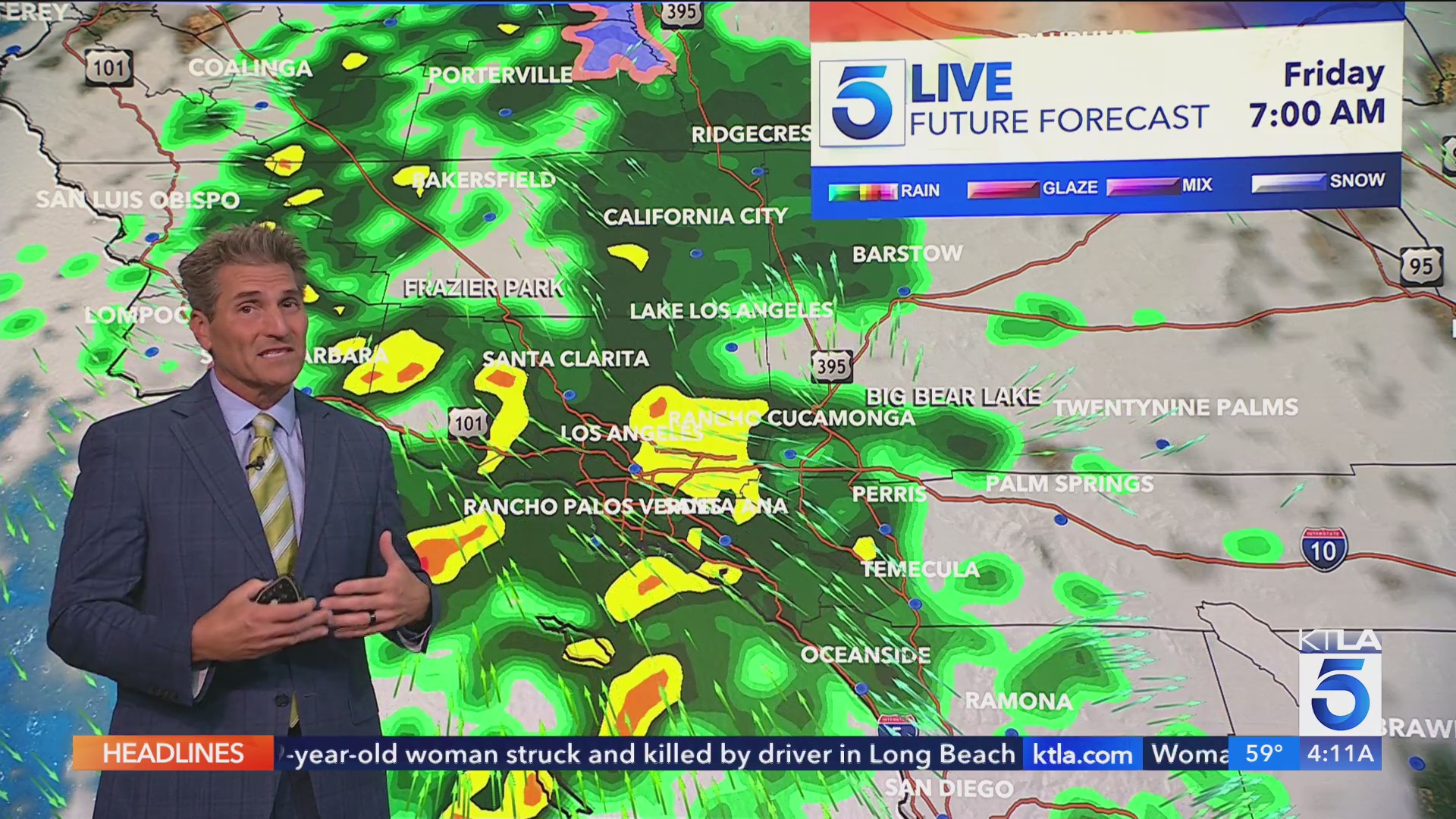 Storm poised to soak Southern California with days of rain, possible ...