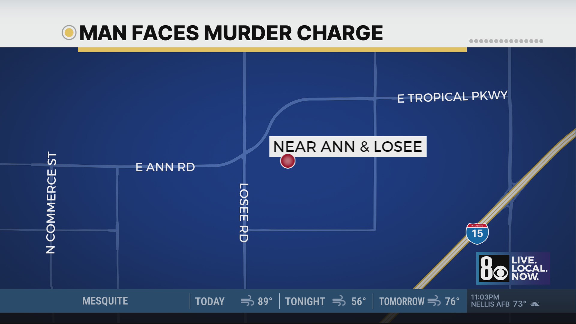 Man to face murder charge in North Las Vegas shooting – KLAS