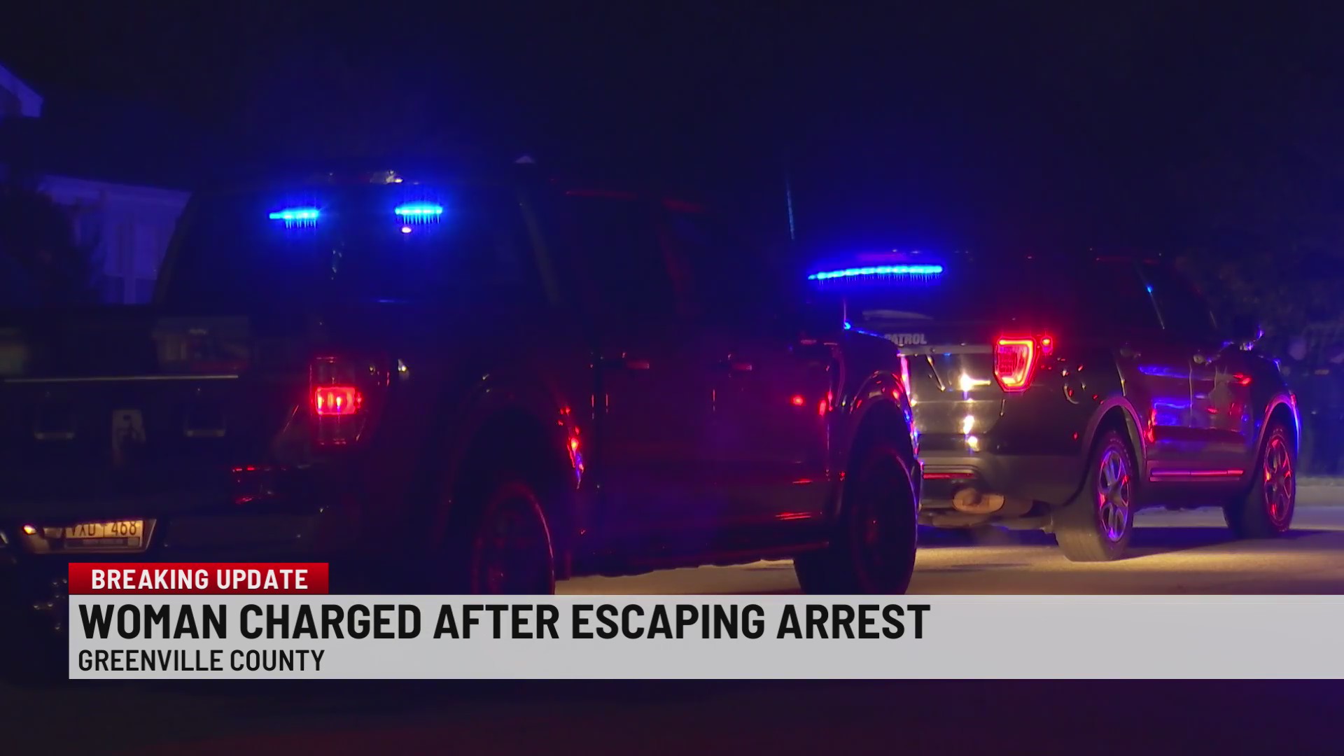 Woman taken into custody after escaping arrest: GCSO – WSPA 7NEWS