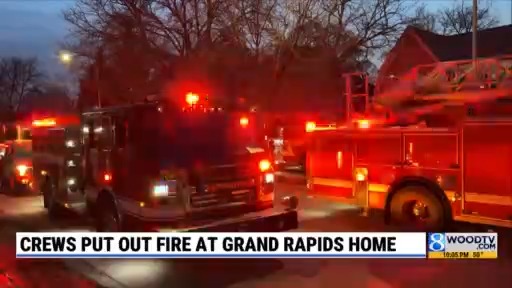 Firefighters: No one injured in Grand Rapids house fire – WOODTV.com
