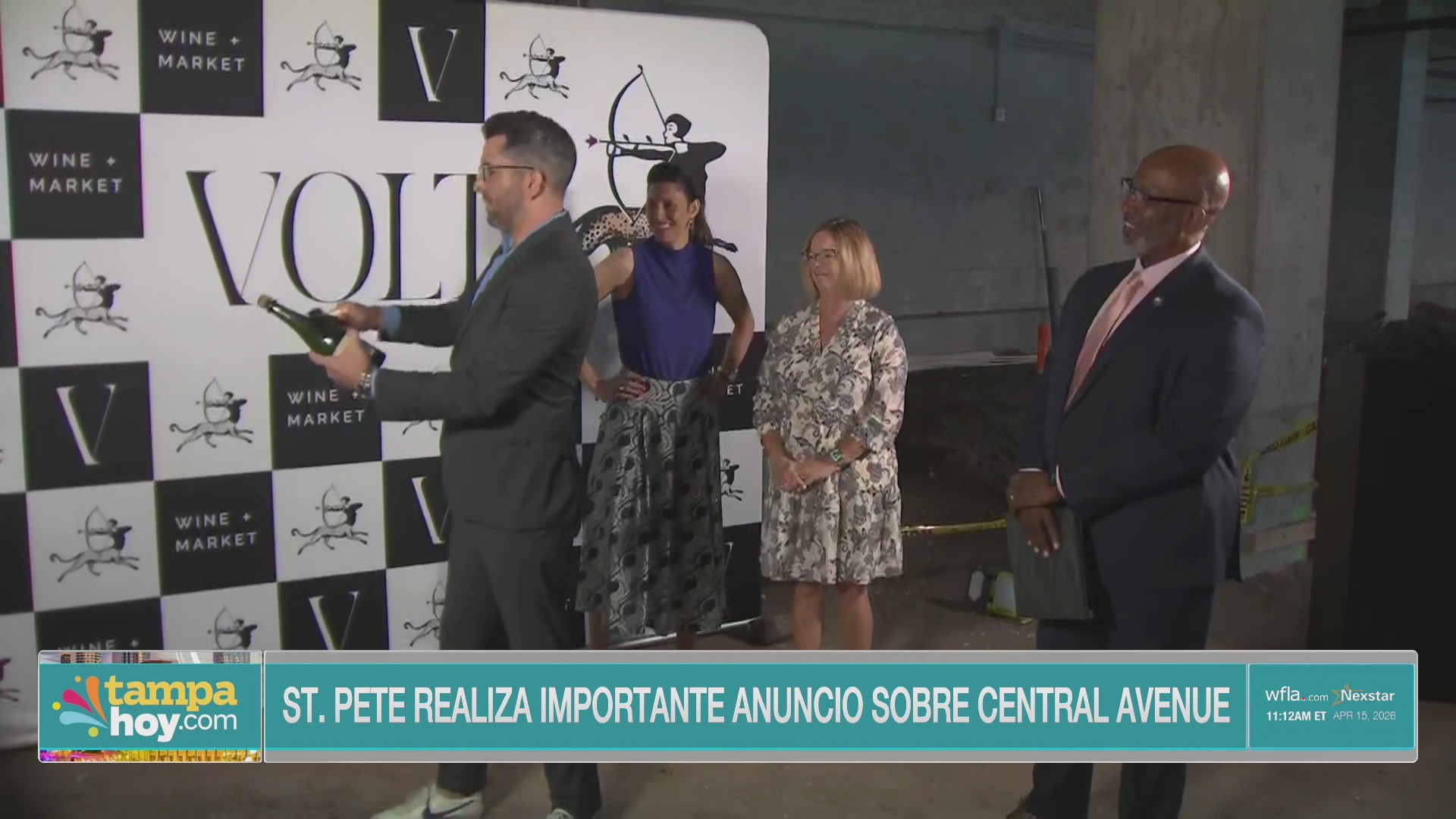 St. Pete da la bienvenida a nuevo proyecto "Volta Wine + Market" como parte de su crecimiento