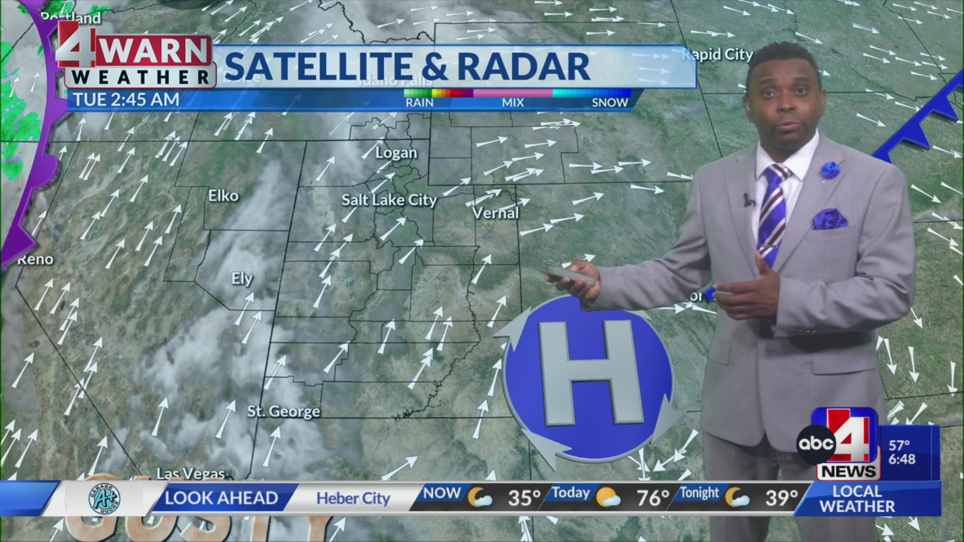Gusty winds today with showers and cooler temperatures on the way ...