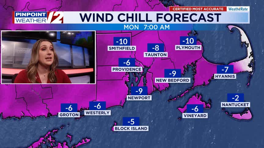 WPRI 12 Weather Now 2/8/26: Cold, Sunny, and Breezy Monday – WPRI.com