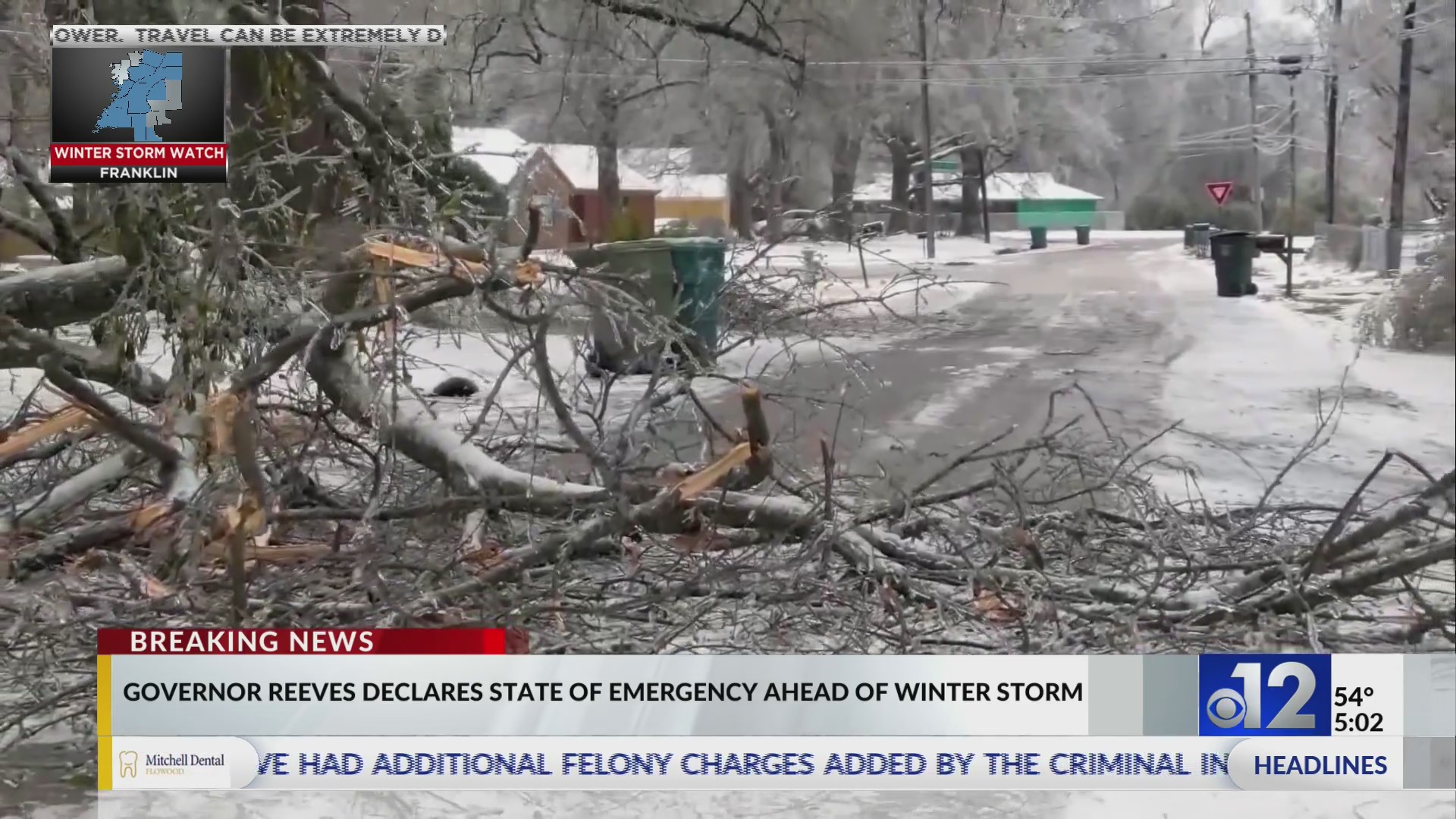 Mississippi governor declares State of Emergency ahead of winter storm ...