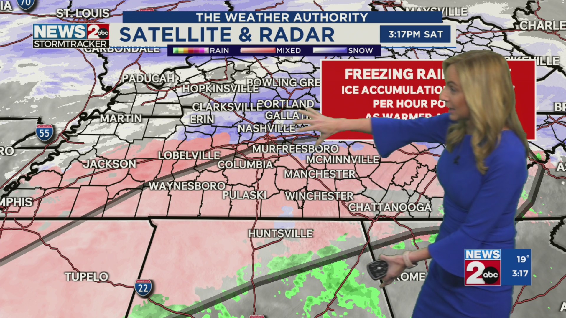 Latest from Danielle Breezy on snowy weather – WKRN News 2