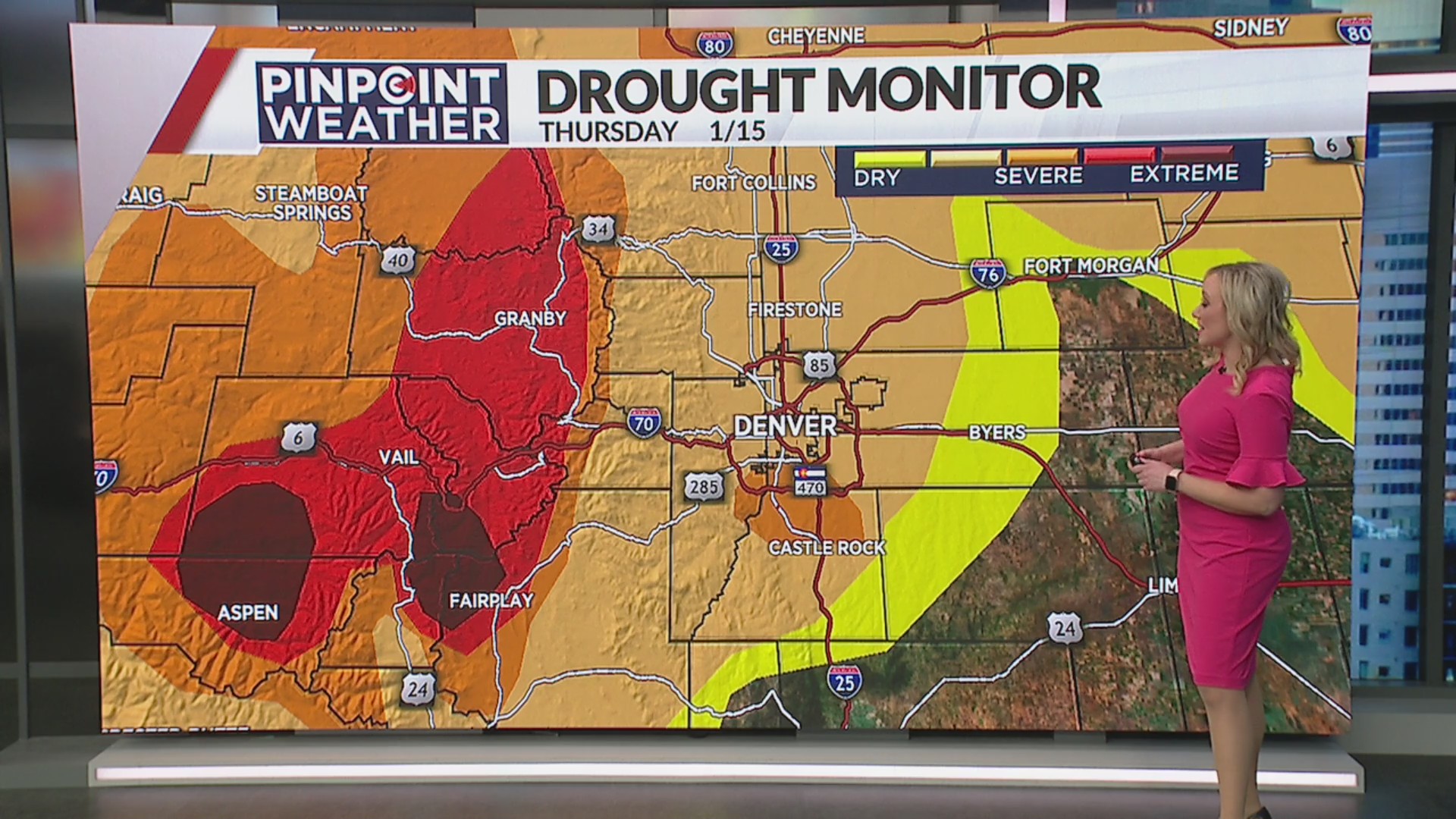 Drought monitor shows potential moisture ahead – FOX31 Denver