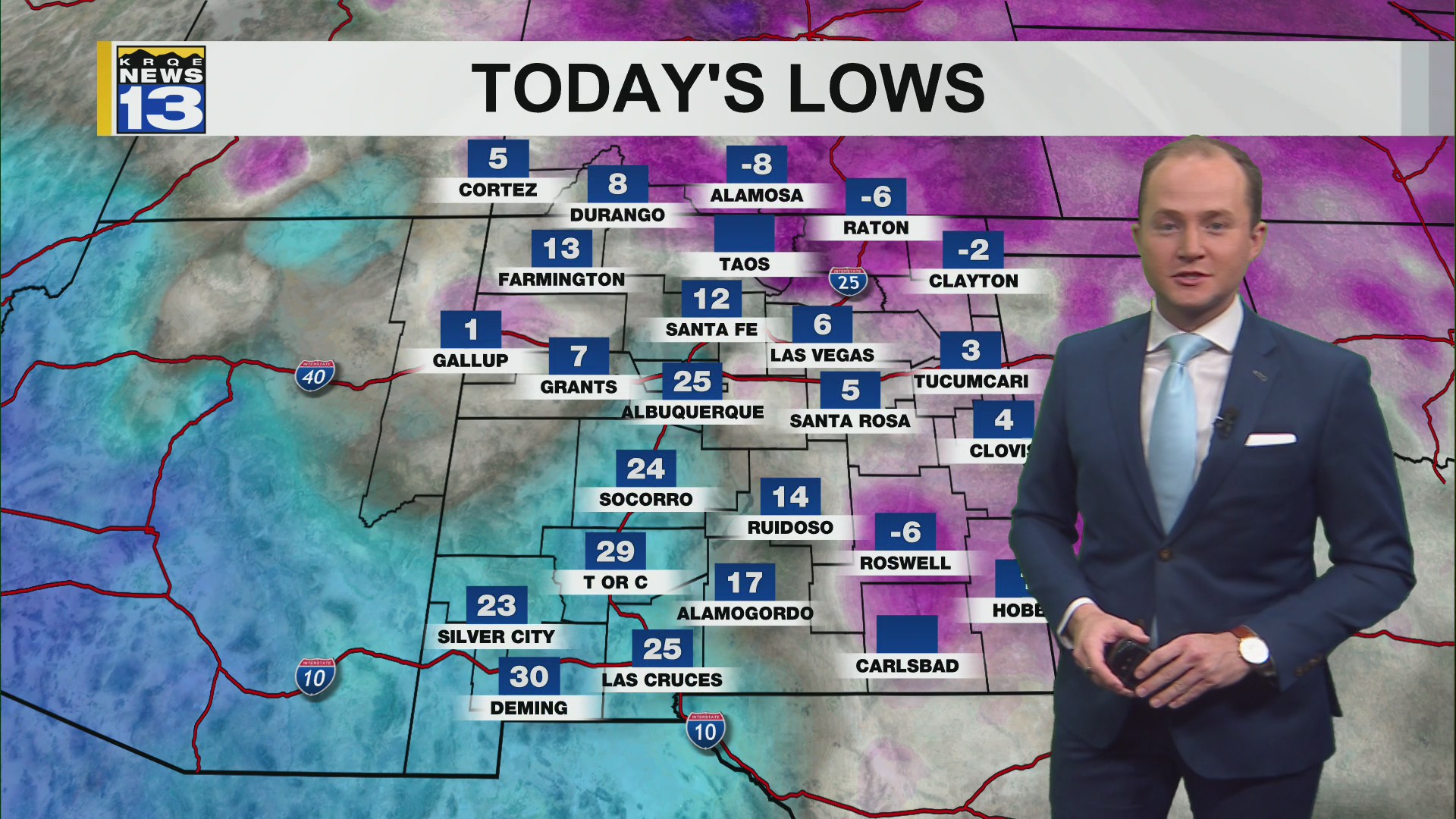 From record cold to a slow thaw: New Mexico warming up after a winter ...