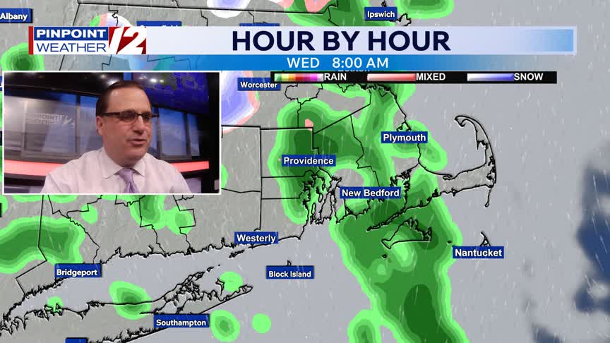 WPRI 12 Weather Now 4/21/26: Cool and dry today; showers for Wednesday ...