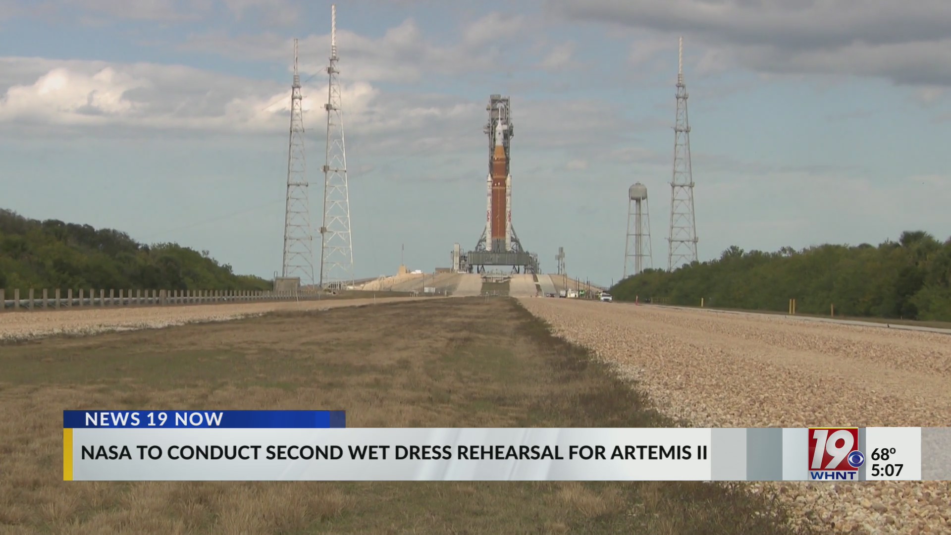 NASA to Conduct Second Wet Dress Rehearsal for Artemis II | Feb. 16 ...