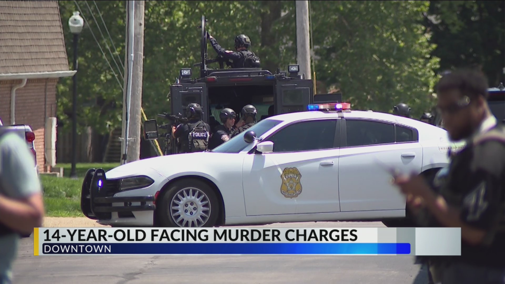 14-year-old facing murder charges in downtown shooting – Fox 59