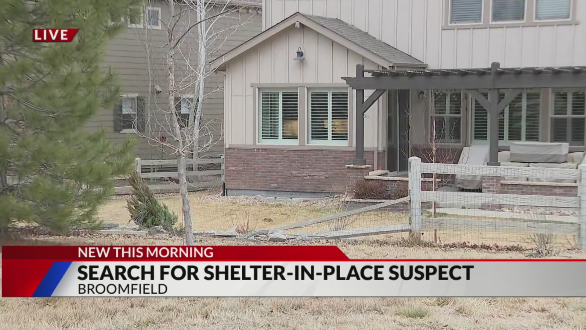 Suspect still at large after crash into Broomfield home during police ...