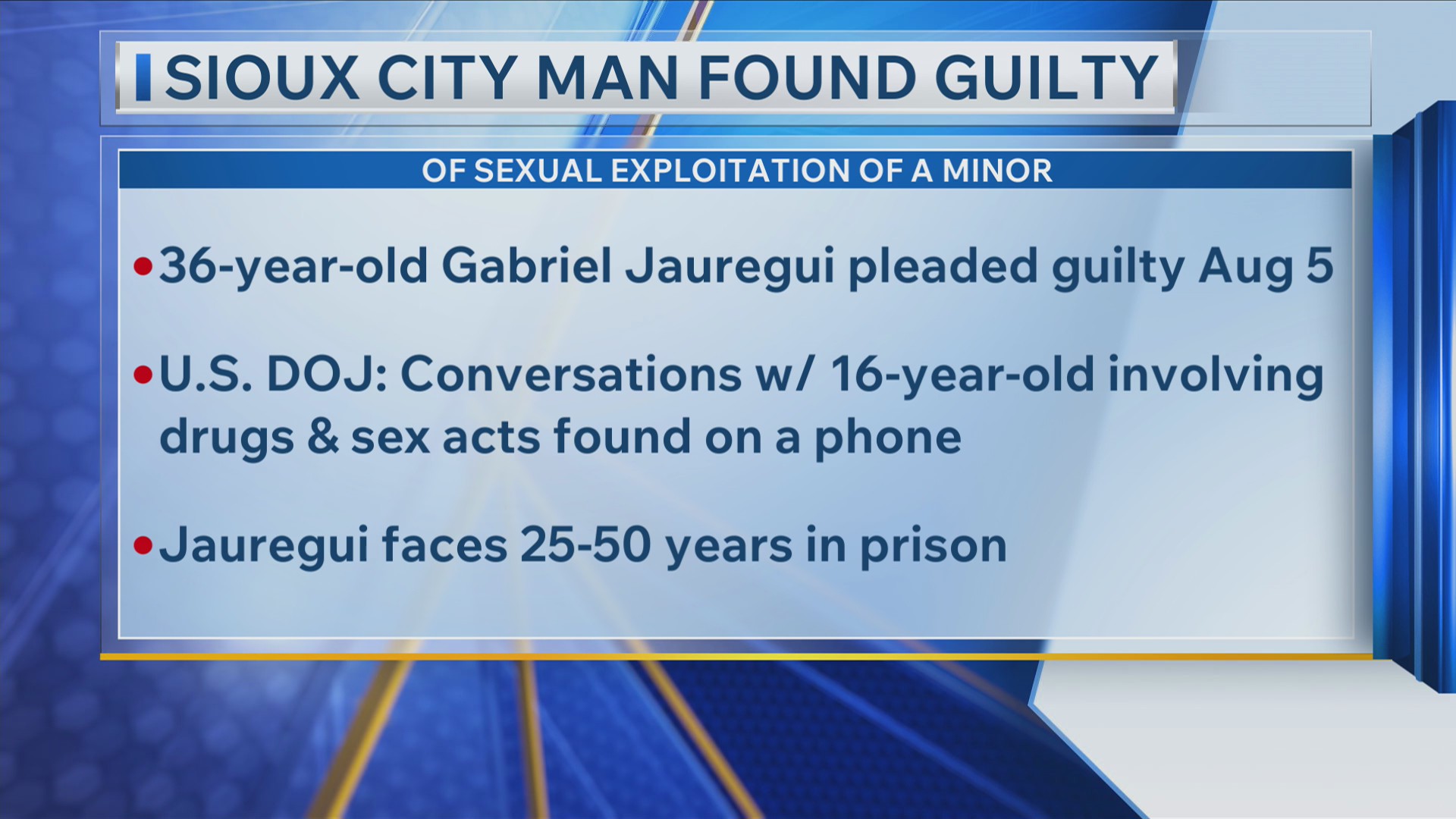 Sioux City man faces up to 50 years in federal prison for sexual ...