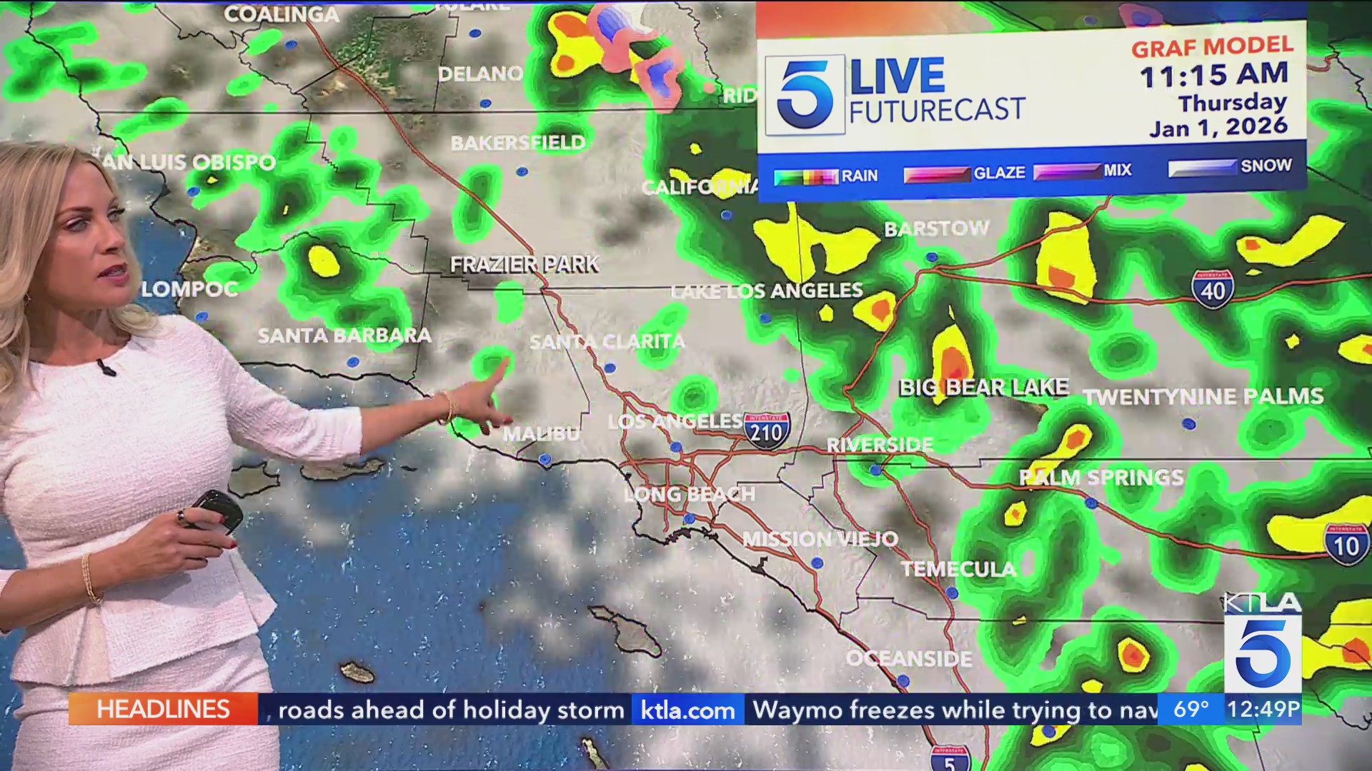 Southern California will ring in the New Year with another storm – KTLA