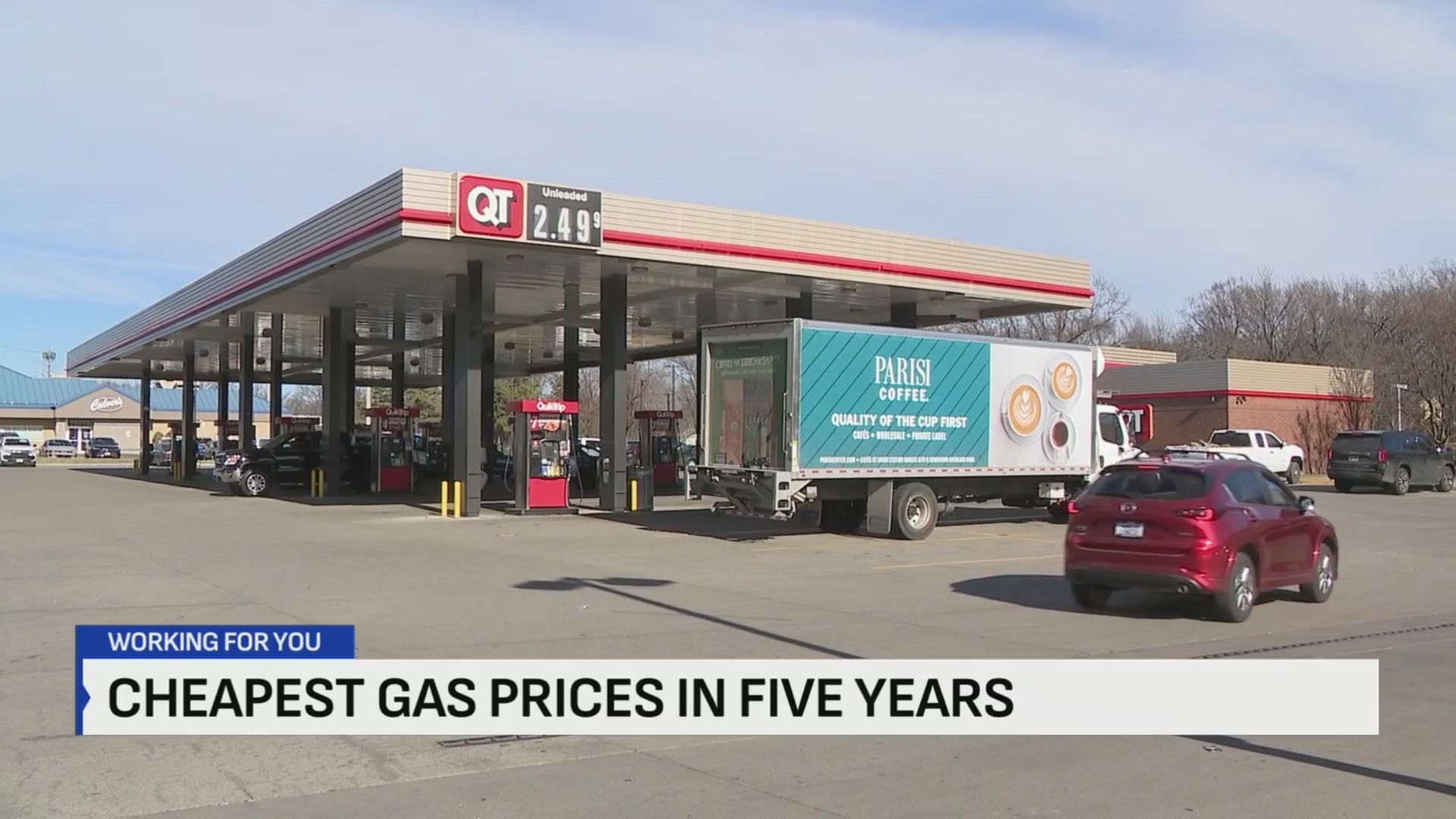 Average U.S. gas prices cheapest in five years – FOX 4 Kansas City WDAF ...