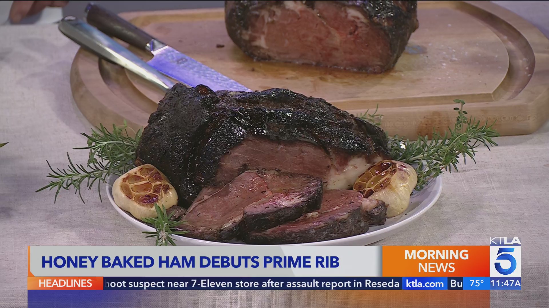 The HoneyBaked Ham Debuts Prime Rib – KTLA