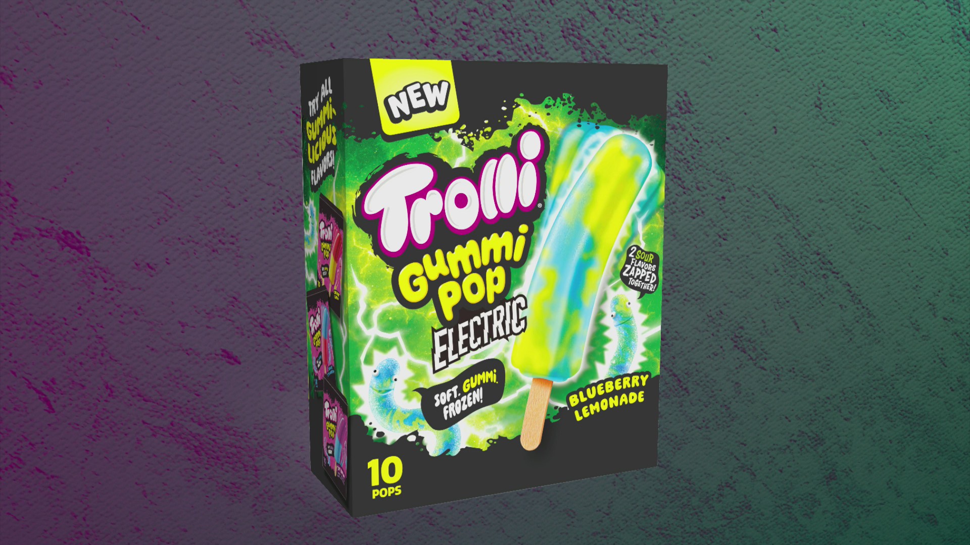 Taste Test: Trolli Electric Blueberry Lemonade Gummi Pops