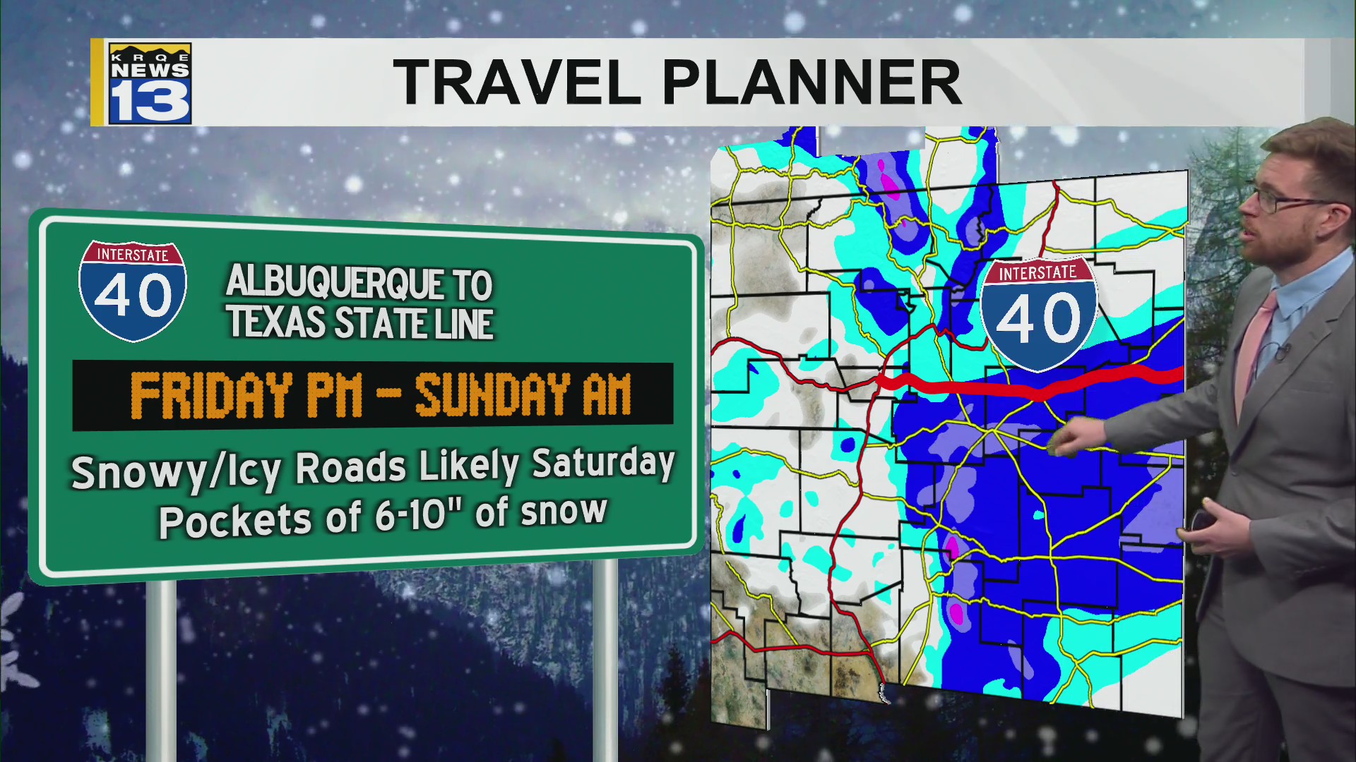 Winter storm moves into the state this weekend. What you can expect ...