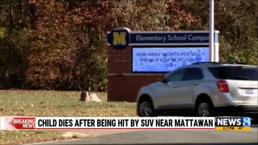 Child dies after being hit by SUV near Mattawan – WOODTV.com