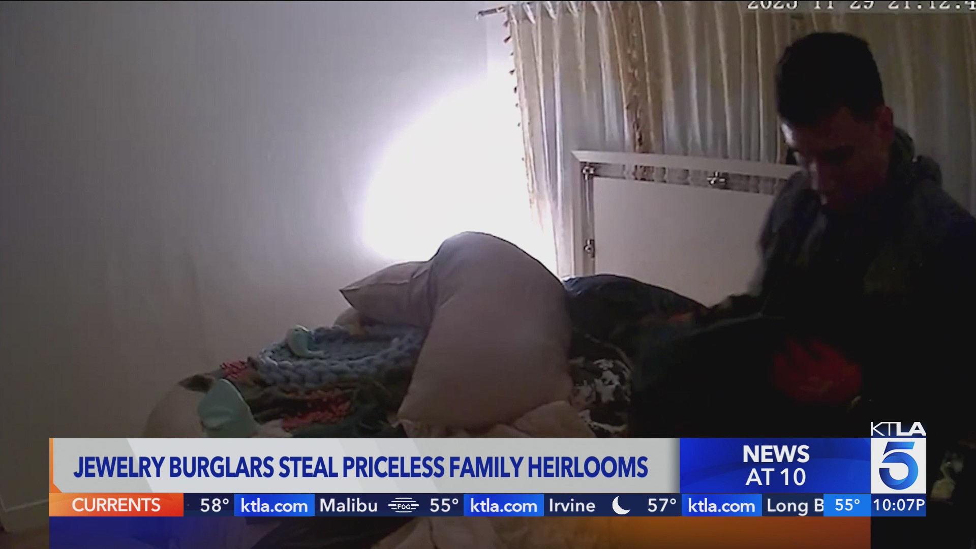 Jewelry burglars in WeHo steal priceless family heirlooms – KTLA