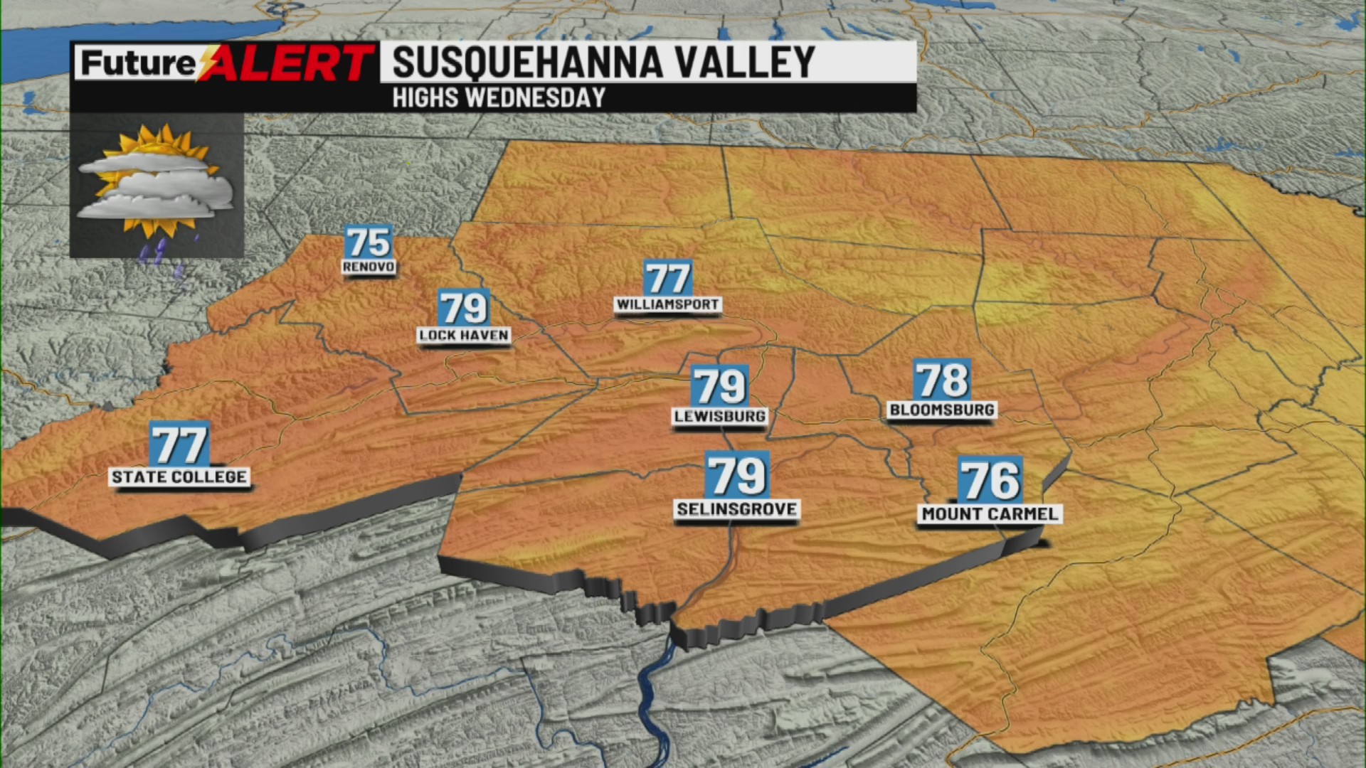 Central PA Weather Forecast – 10/13/26 – EVENING | 28/22 News – 28/22 News