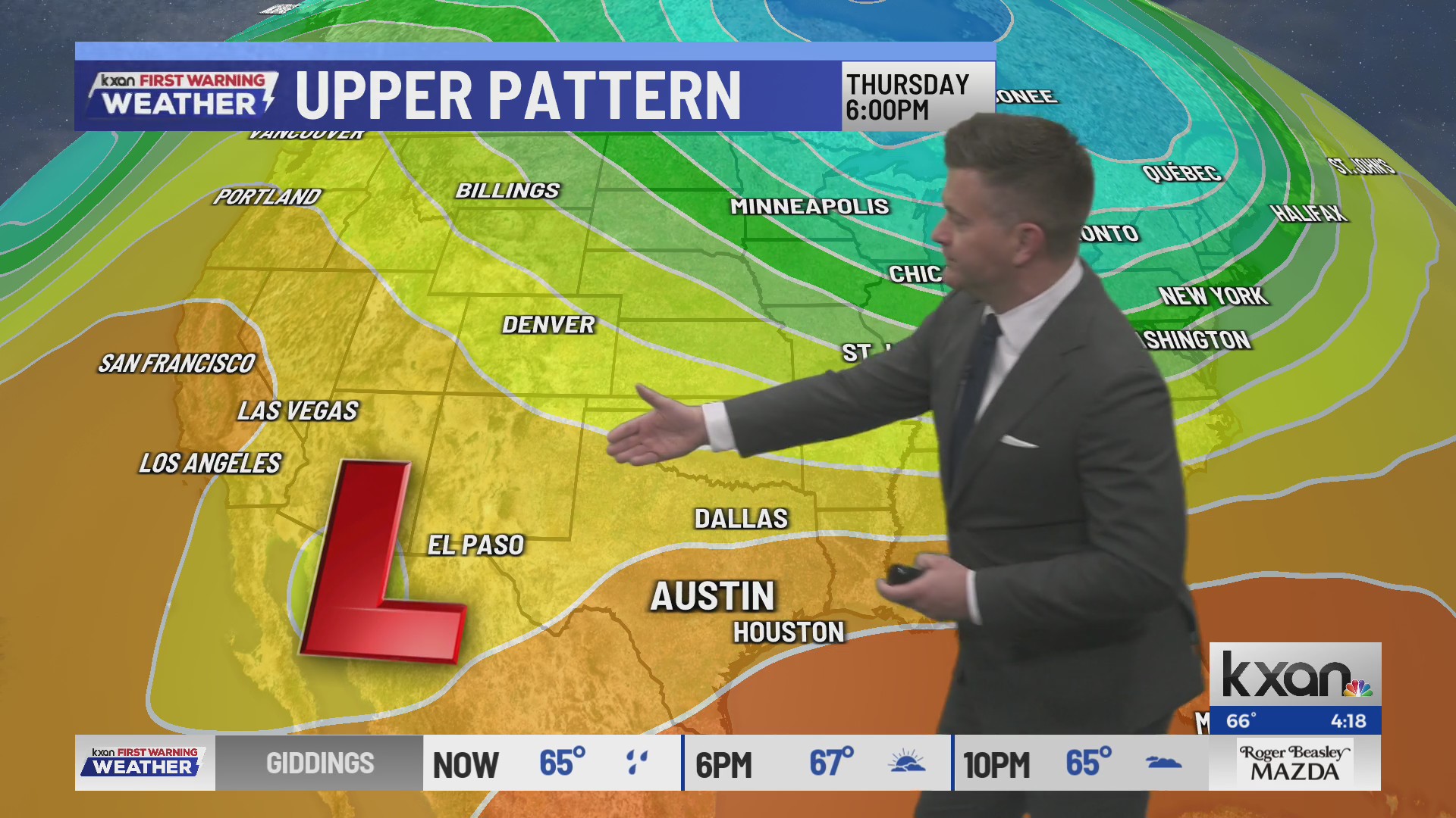 On and off showers and storms through Sunday night | KXAN Forecast (May ...