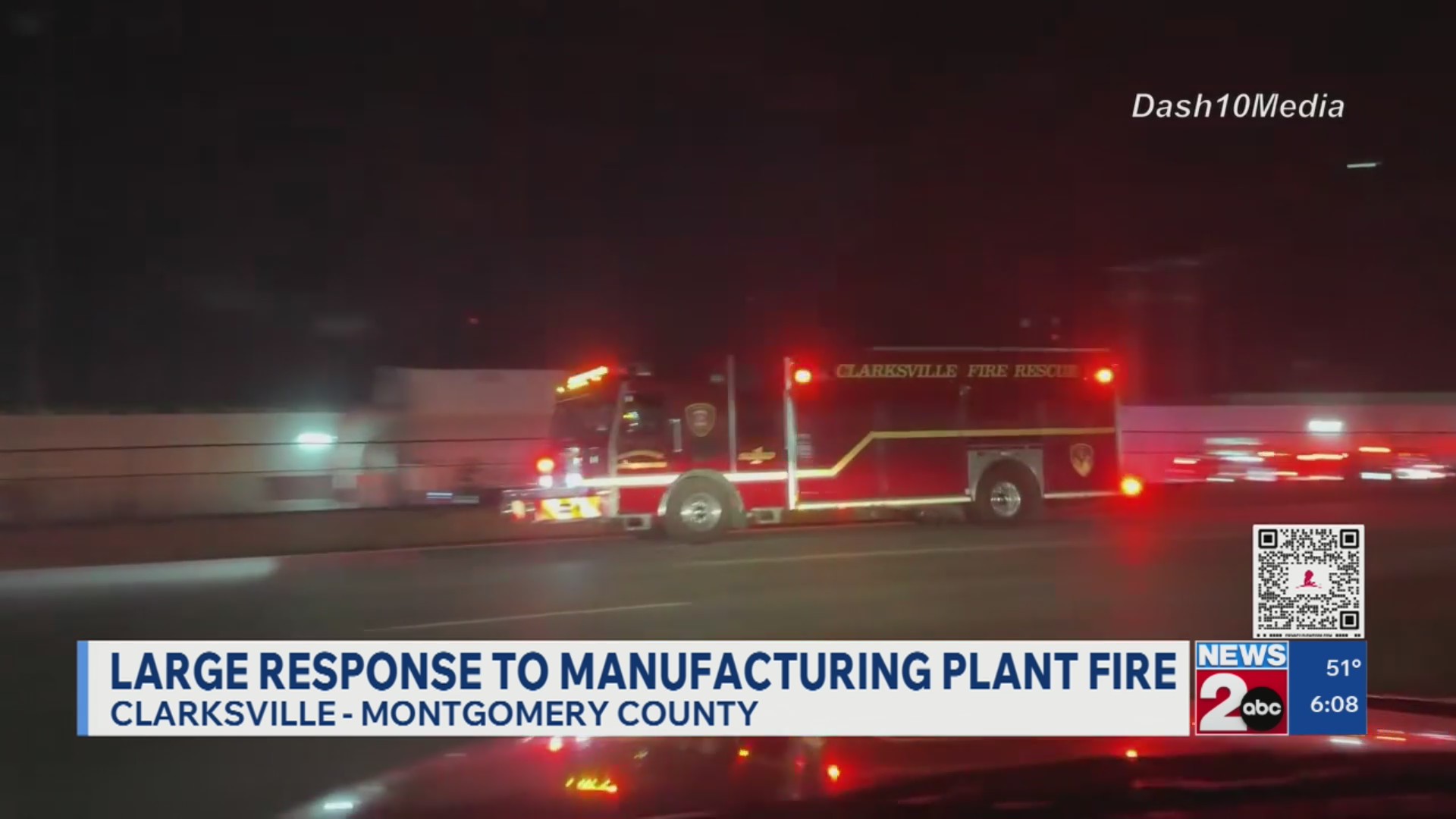 Large response to manufacturing plant fire in Clarksville – WKRN News 2
