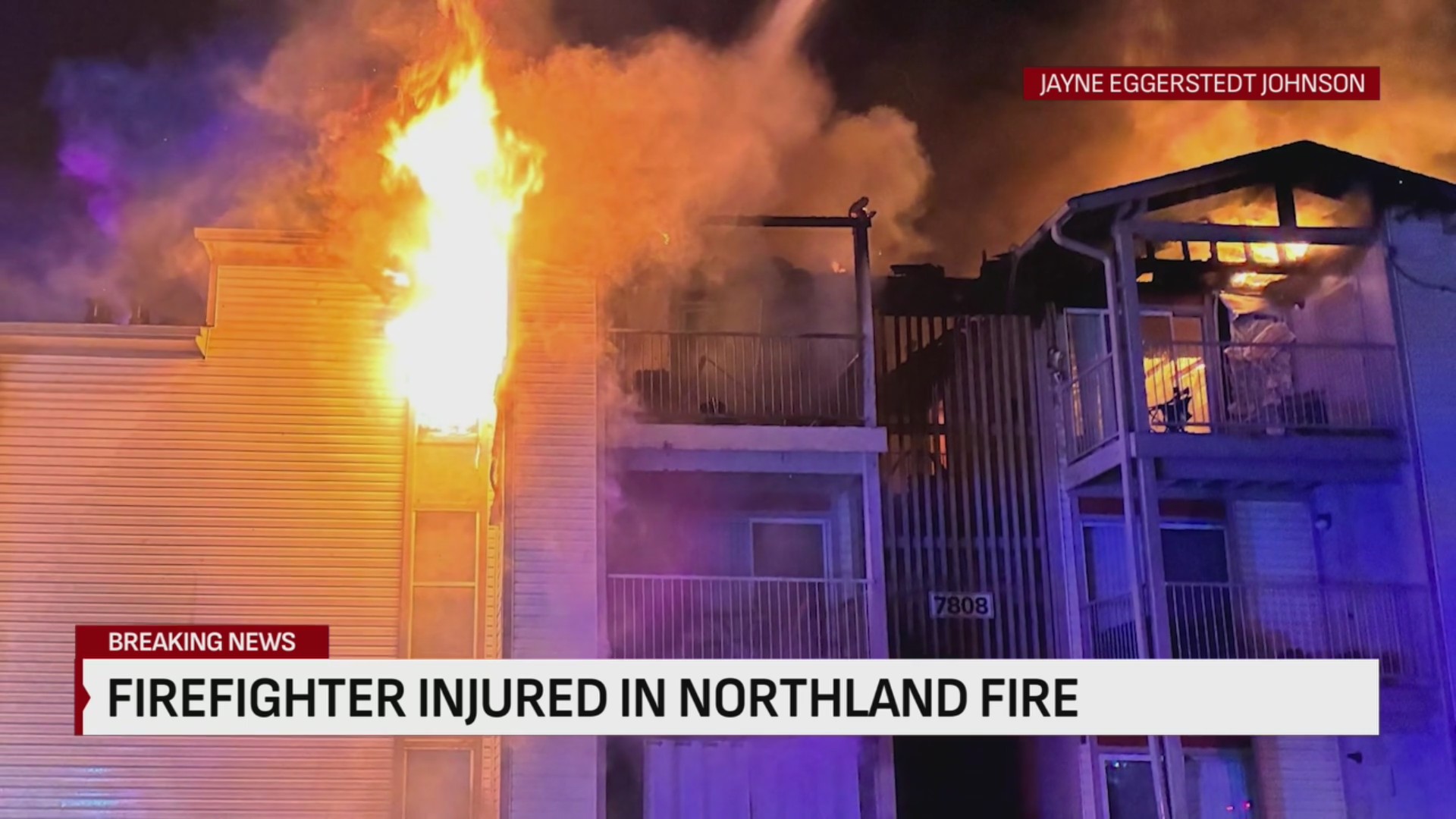 KCFD firefighter taken to hospital after apartment fire – FOX 4 Kansas ...