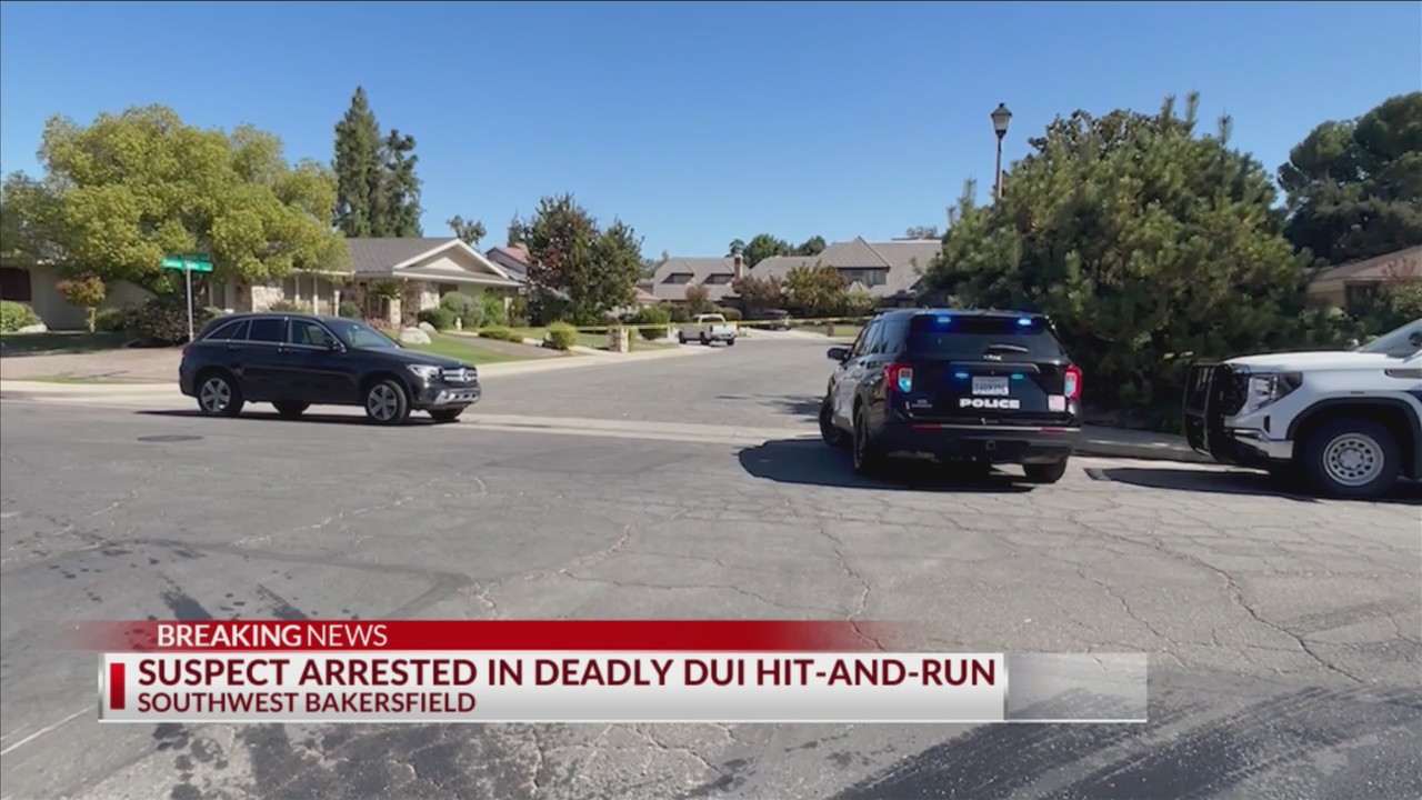 Suspect arrested in deadly hit-and-run in SW Bakersfield – KGET 17 News