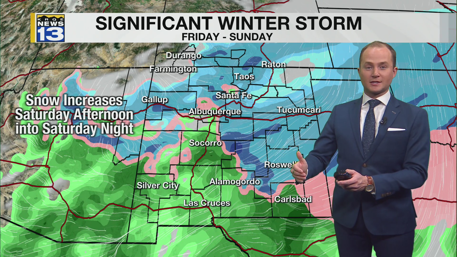 Winter storm to bring heavy snow and dangerous cold to New Mexico this ...