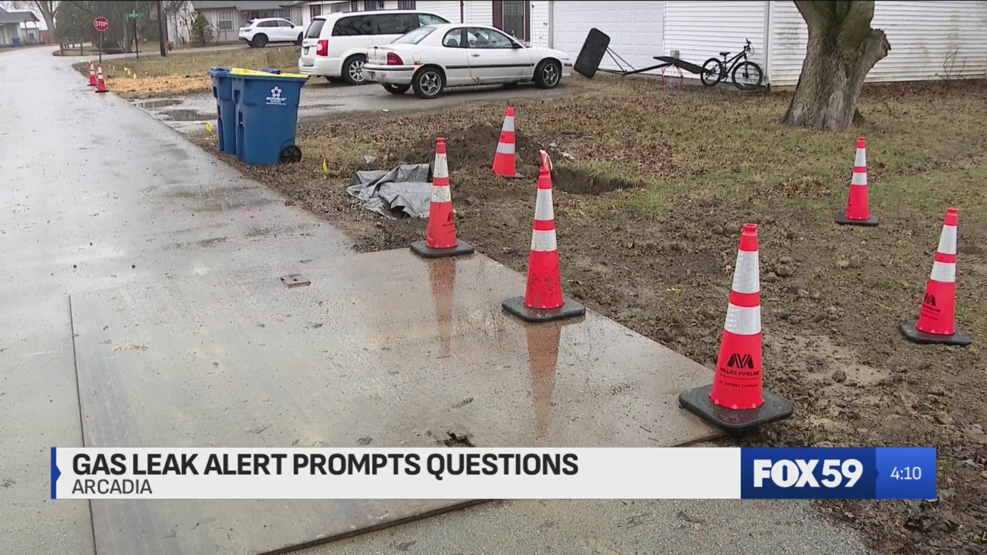 Gas line break in Arcadia triggered public safety alert – Fox 59