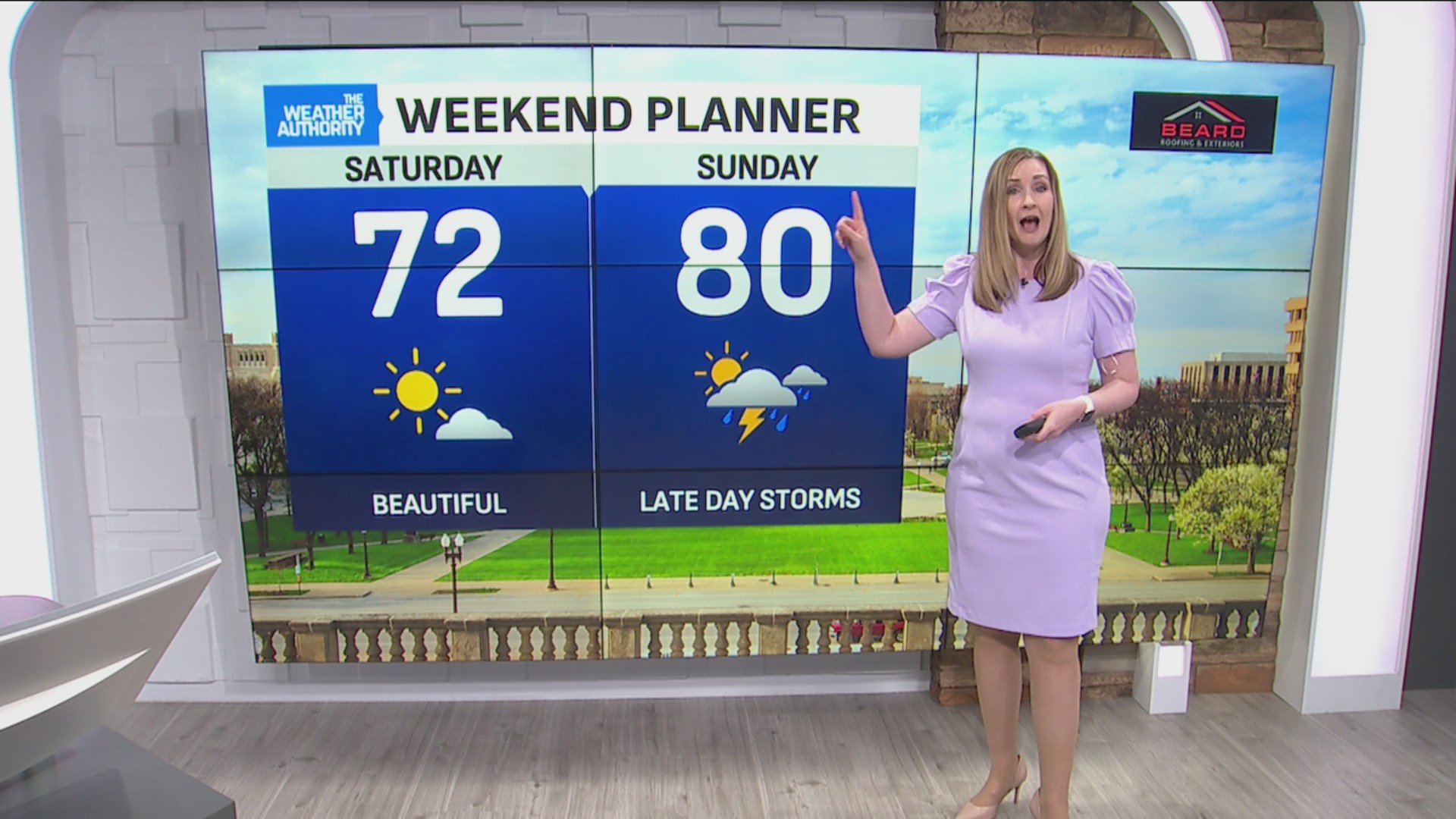 A season in transition with a warmup before rain – Fox 59