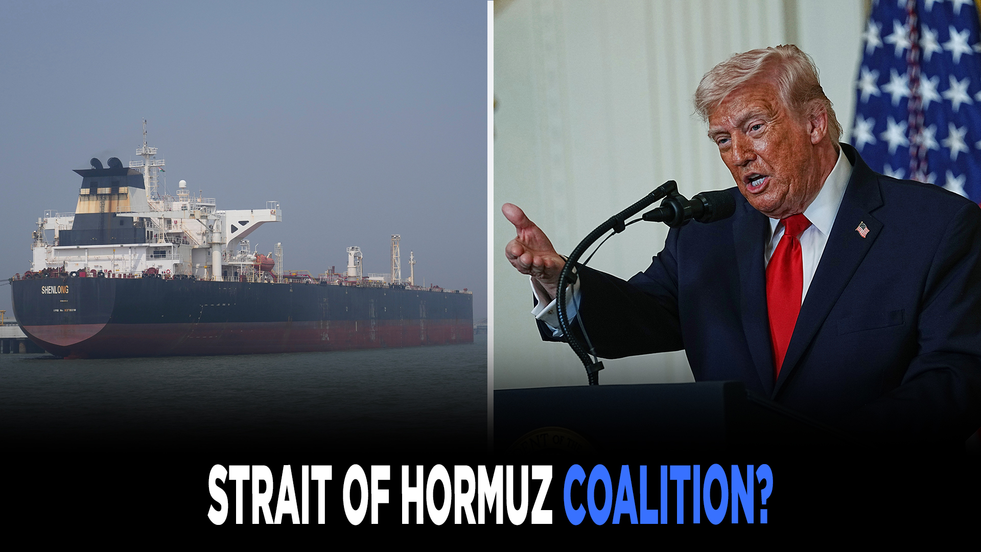 Trump Warns NATO, China on Hormuz Strait Security