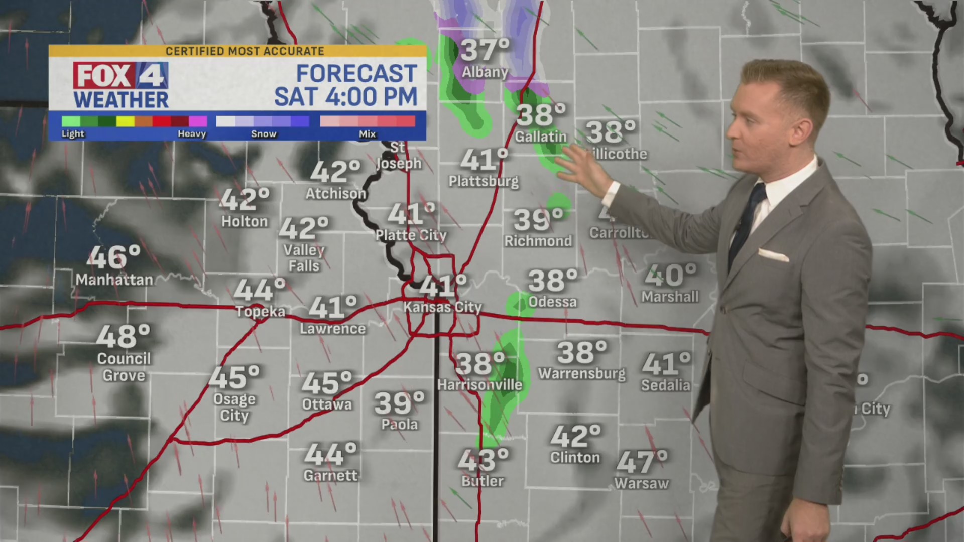 Saturday morning forecast – FOX 4 Kansas City WDAF-TV | News, Weather ...