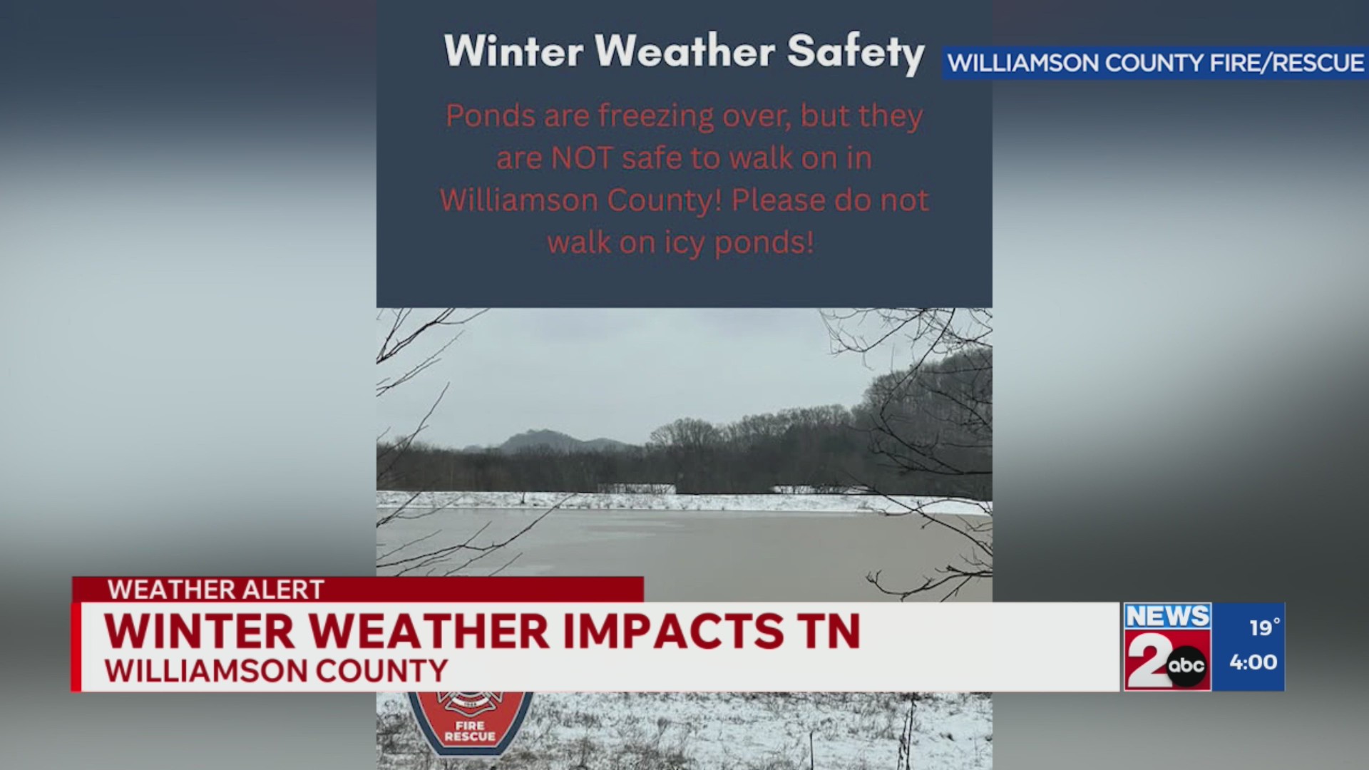 Winter weather impacts in Williamson County – WKRN News 2