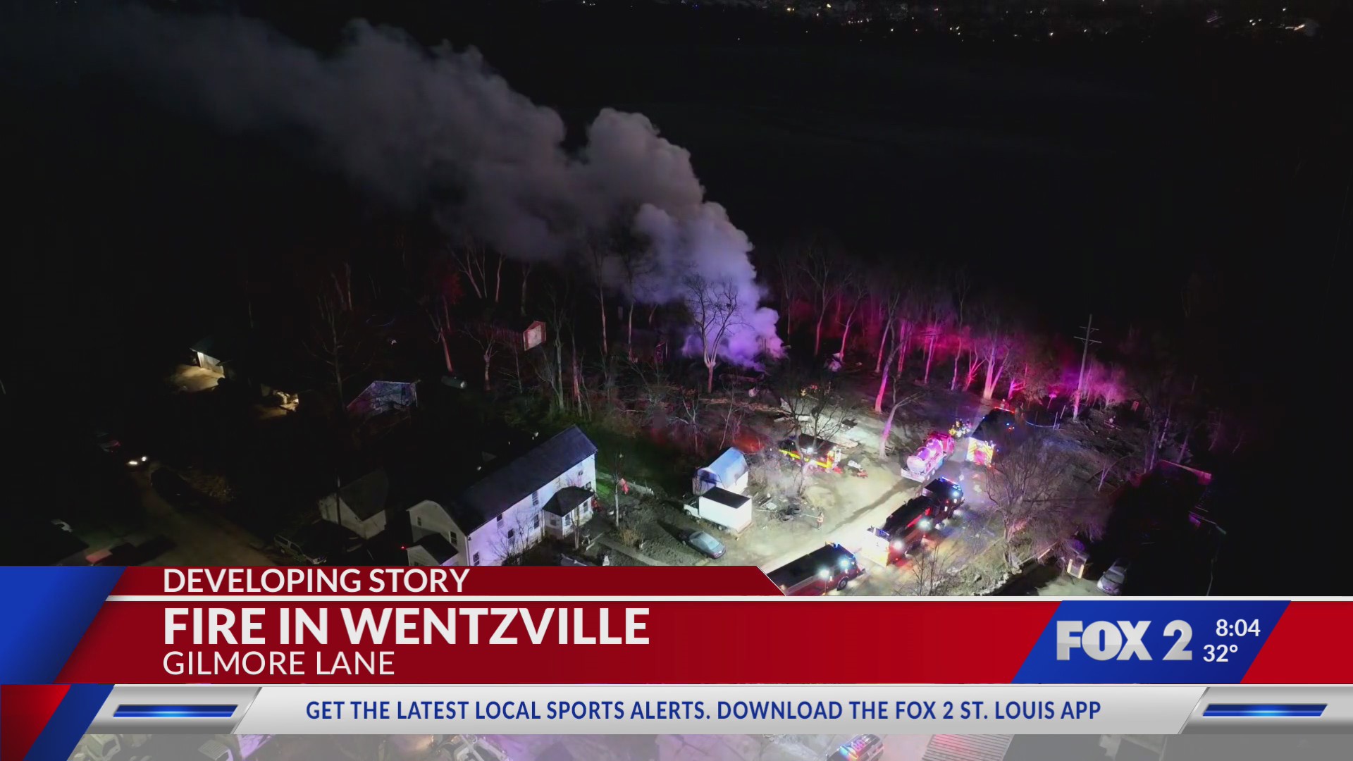 Fire destroys vacant house in Wentzville, no injuries reported – FOX 2