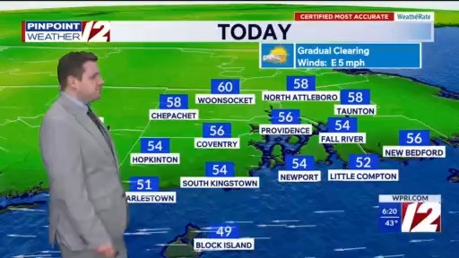 WPRI 12 Weather Forecast 4/26/26: Nice Weather To Begin the Week – WPRI.com