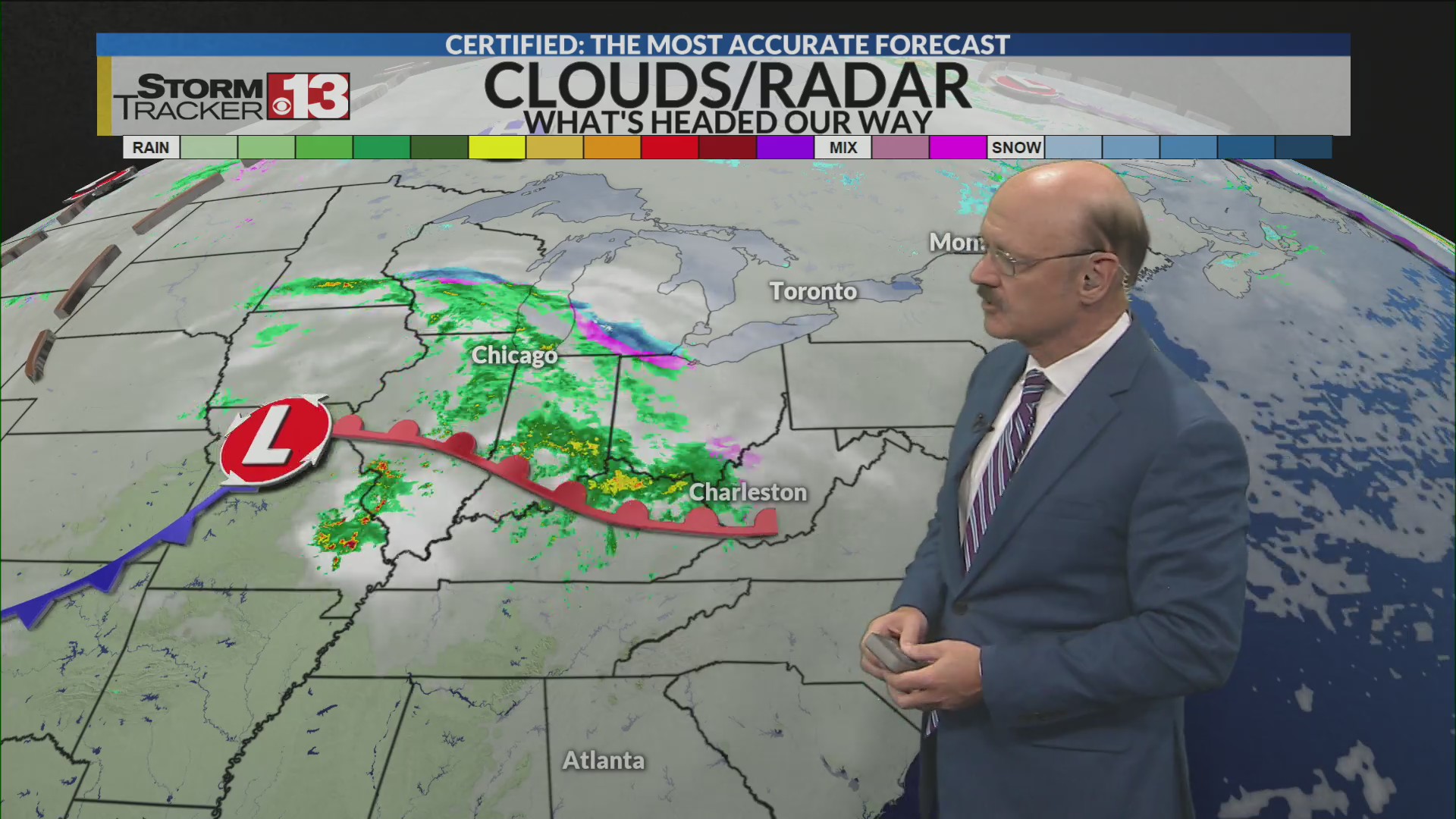 Storms moving across the area until early Wednesday – WOWK 13 News