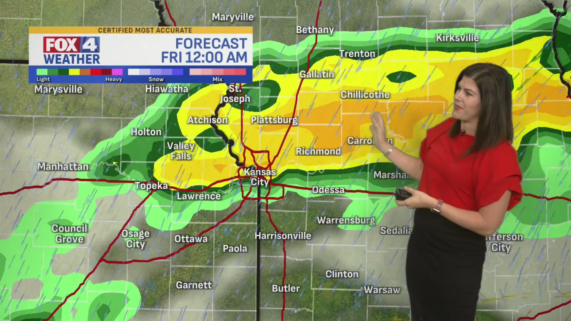 FOX4 Forecast: Trending warmer – FOX 4 Kansas City WDAF-TV | News ...