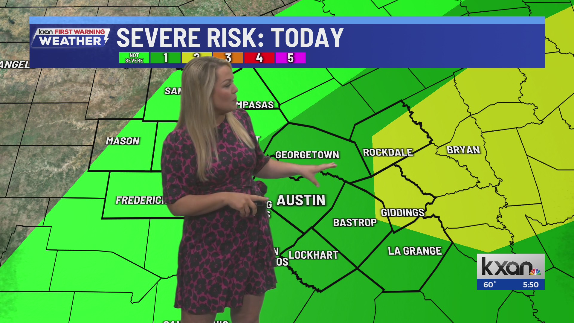 Severe storm risk today, strong winds overnight | Jan 9 forecast – KXAN ...